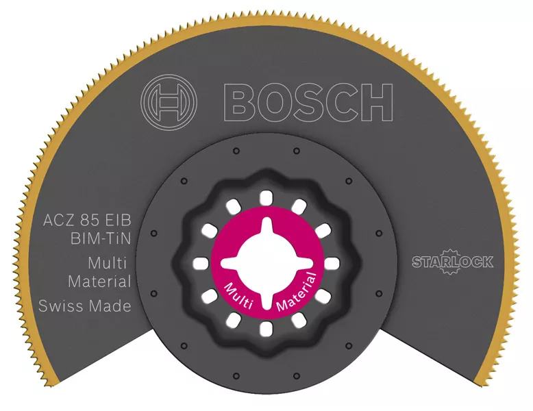 Lame ACZ 85 EIB Bosch Starlock Multimaterial à segment BIM-TIN